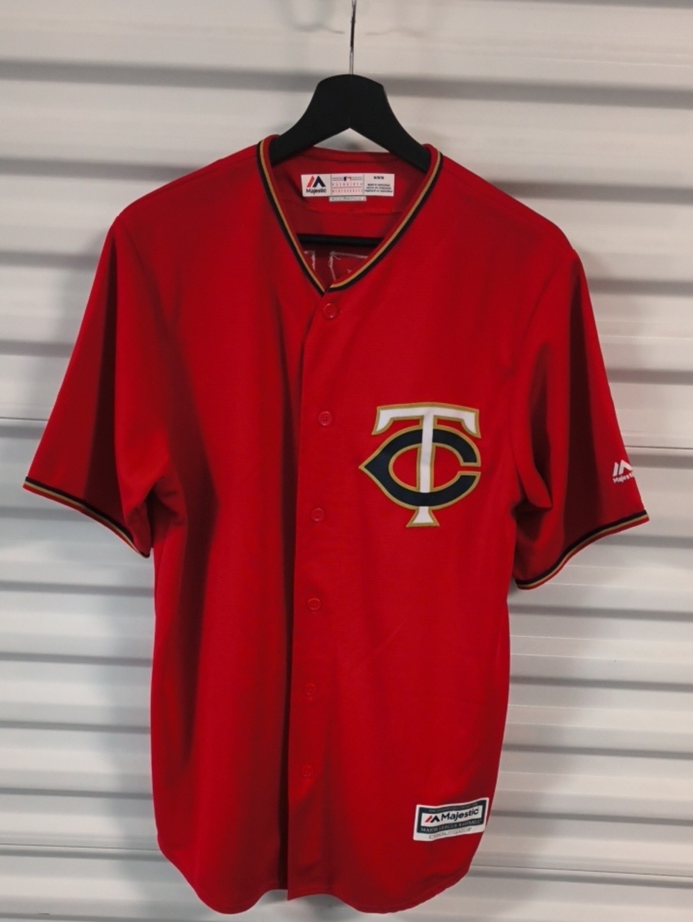 Majestic CoolBase MLB Minnesota Twins Dozier #2  Baseball Jersey M